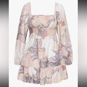 ARITZIA Wilfred Tempest floral linen dress